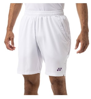 Yonex Spodenki tenisowe Short Wimbledon 2024 krótkie białe męskie